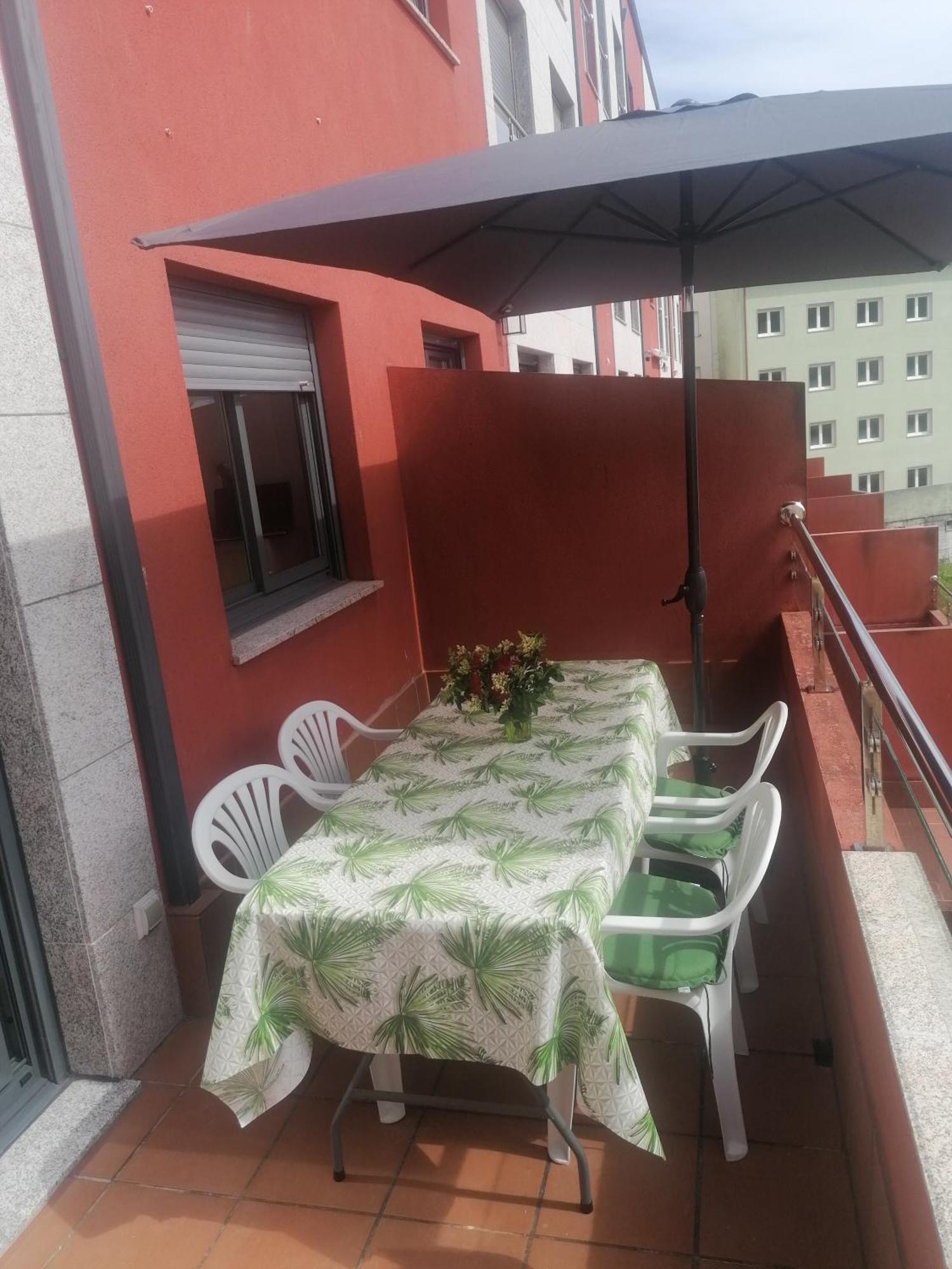 Apartamento Mar-Azul Laxe Exterior foto